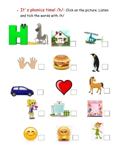 It-s phonics time -h-