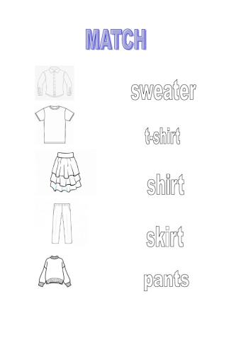Match the clothes