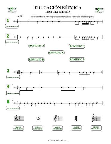 Educación Rítmica Rolo