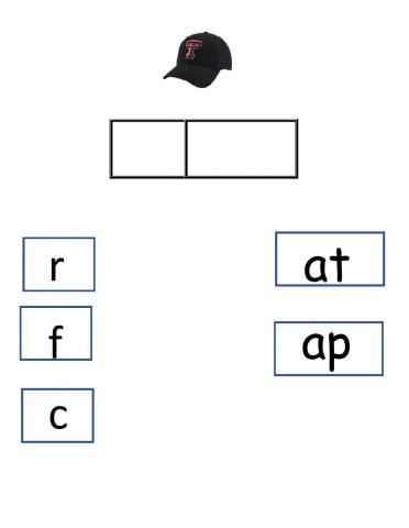 Onset and rime at and ap