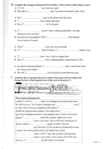 Present Perfect or Past Simple