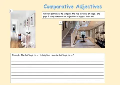 Comparatives in the home