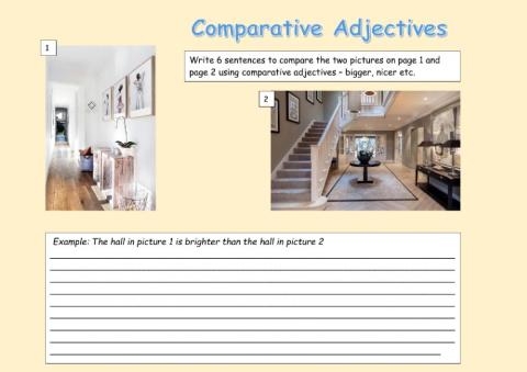 Comparatives in the home