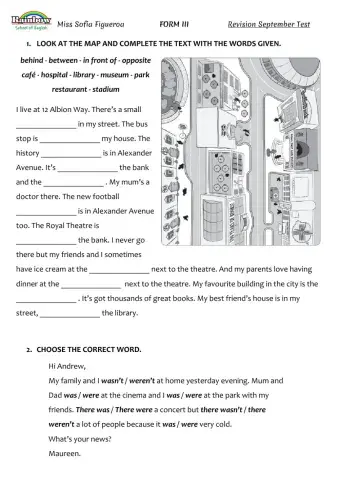 Revision September Test