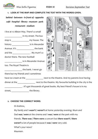 Revision September Test