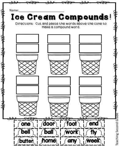 Compound Word Cut and Paste