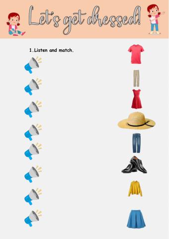 Let's get dressed!