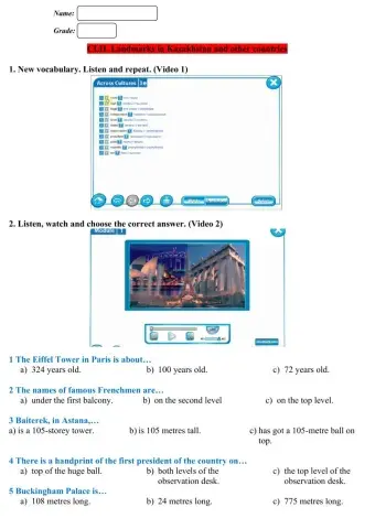 CLIL Landmarks in Kazakhstan and other countries