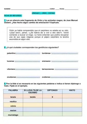 Ficha REFU T-2    5º EPO