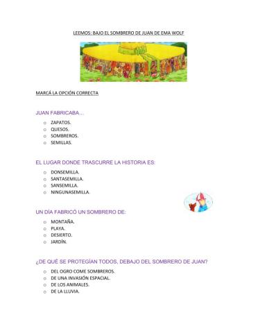 Bajo el sombrero de Juan