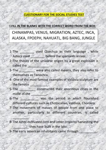 Review social studies