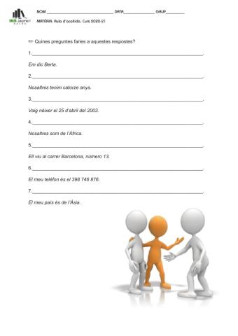 Treballem les presentacions