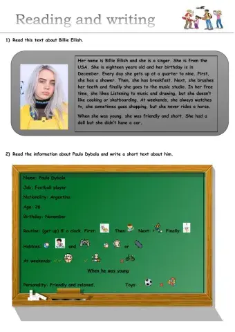 Reading and writting