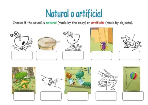 Sonidos naturales y artificiales