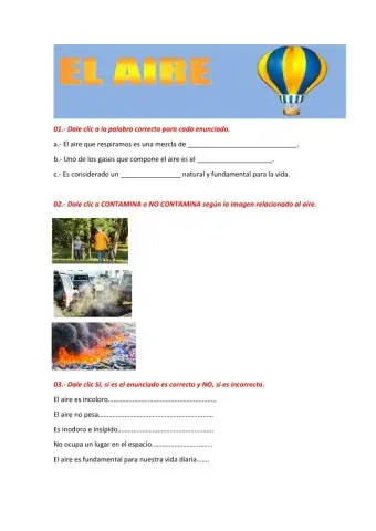 El aire