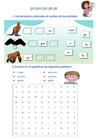 Ga, gue, gui, go, gu