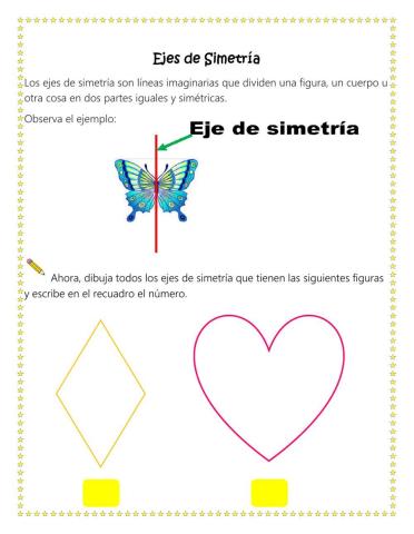Ejes de simetría
