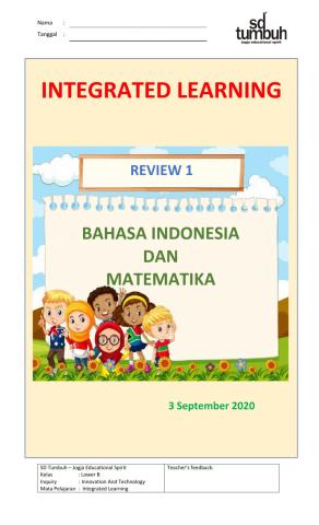 Review Bahasa Indonesia dan Matematika A
