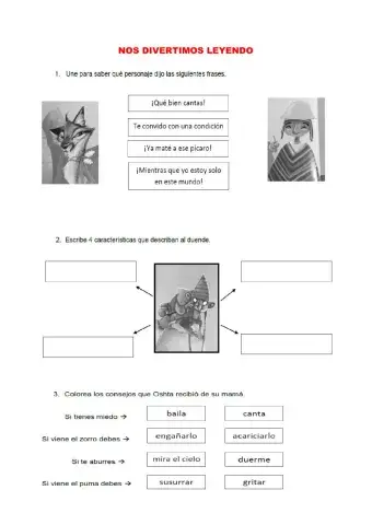 Leemos y comprendemos