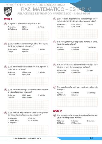 Relaciones familiares