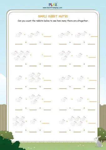 One Runaway Rabbit - Rabbit Maths