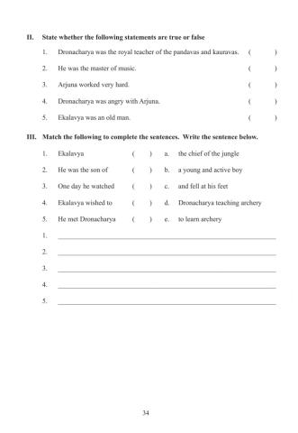 Class 4 worksheet 15(b) by Vijay Gundu