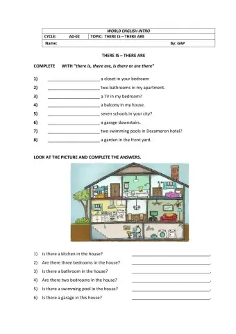 There is , There are