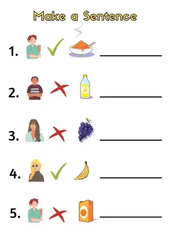 Likes or doesn't like