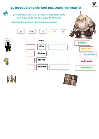 EL BOSQUE ENCANTADO DEL OGRO TORMENTA