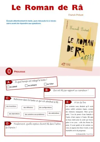 Le Roman de Râ - prologue