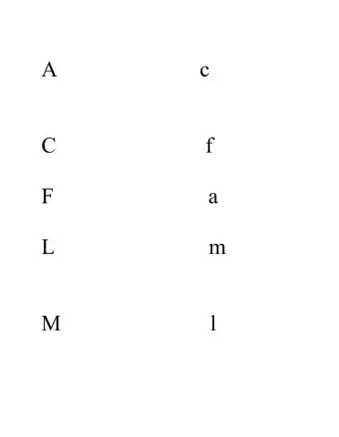 Match Uppercase and Lowercase Letters