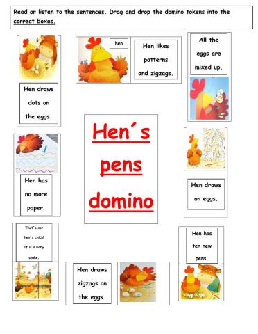 Hen-s pens
