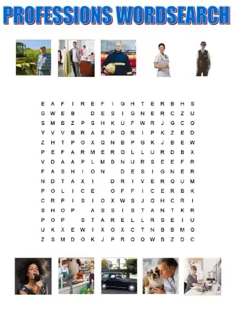 Jobs wordsearch