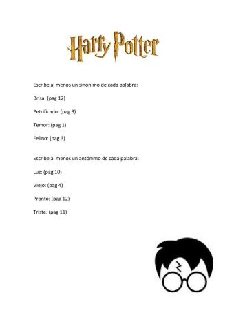 Sinónimos y Antónimos