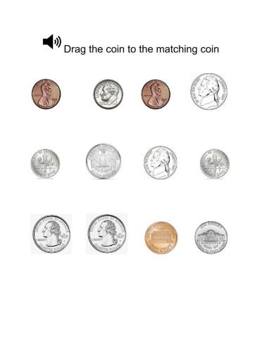 Matching coins