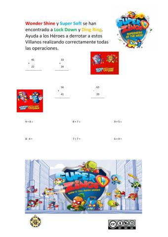 Operaciones SuperZings