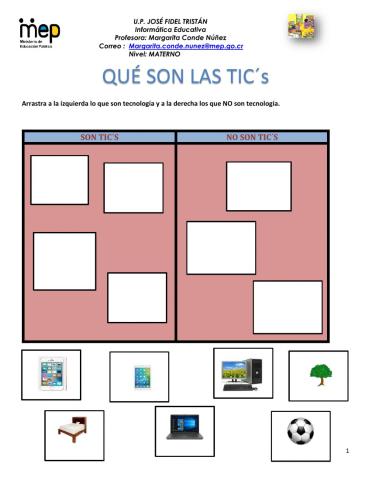 Reconociendo la tic-s
