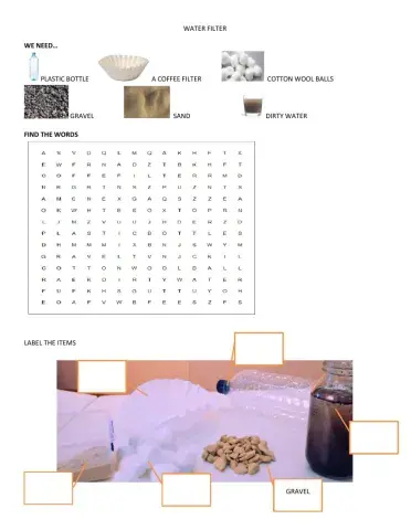 Home made water filter