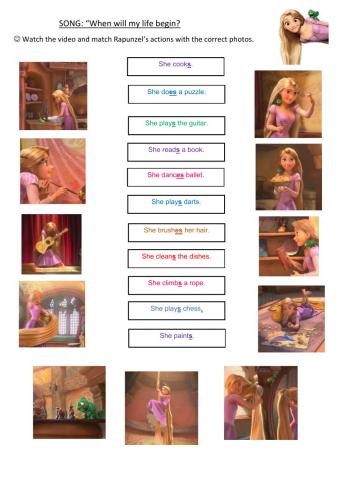 Tangled song