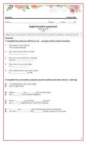 Too + adjective + not enough