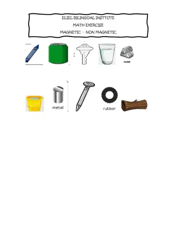 Magnetic or non magnetic