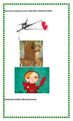 Lobo rojo y caperucita feroz