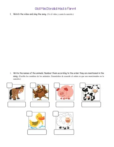 Old MacDonald Had a Farm!