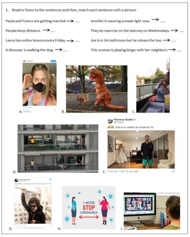 Present simple vs. Present continuous