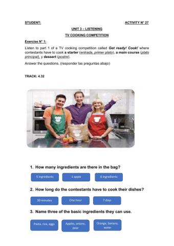 Listening comprehension