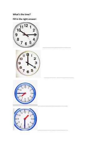 What's the time