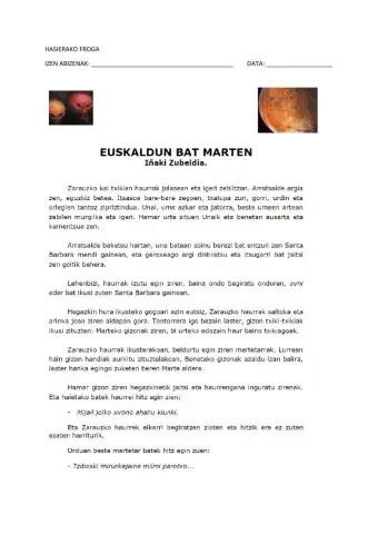 Euskaldun bat marten