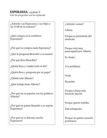 ESPERANZA:  capítulo 2