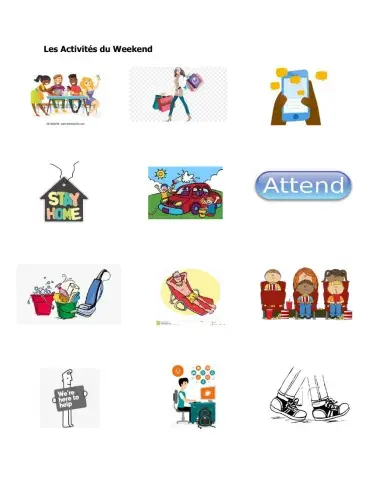 Les Activités du Weekend