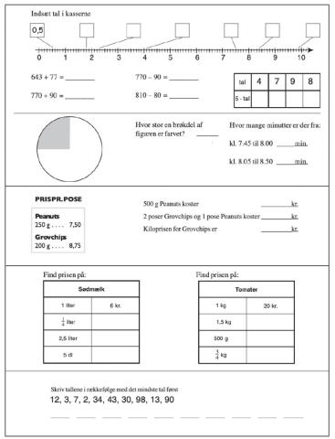 Færdighedsregning 2